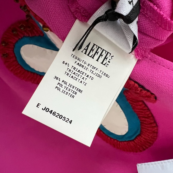 Moschino Pink Mini Dress w Floral Embroidery - Picture 10 of 12